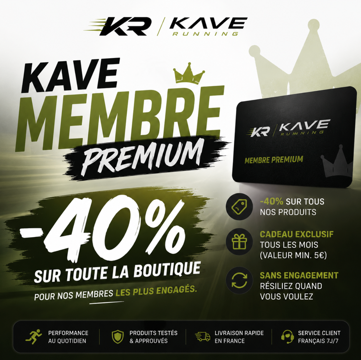 KAVE RUNNING MEMBRE PRENIUM