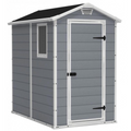 Abri de jardin en résine 2,5m² Premium 46 S gris clair