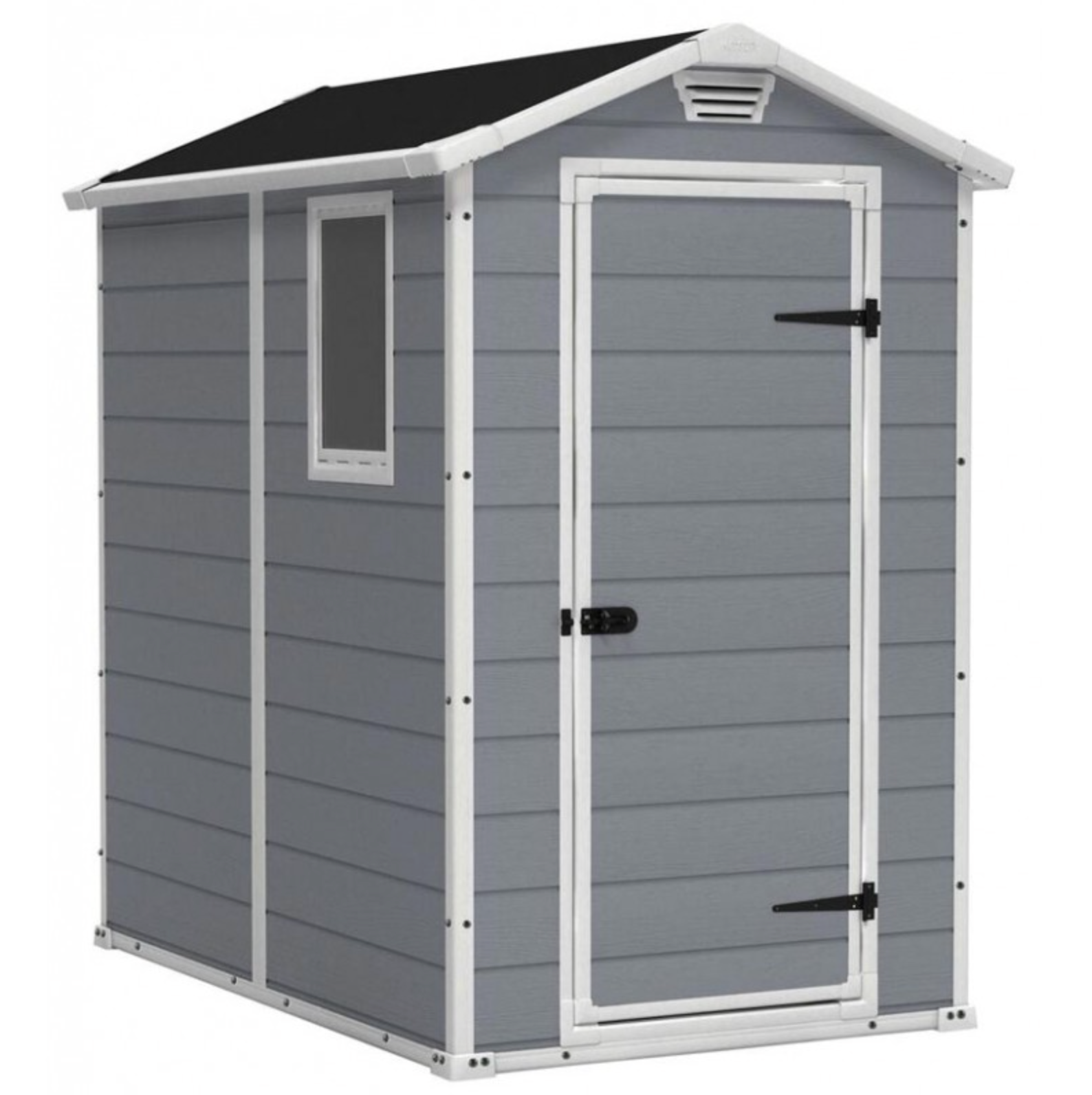 Abri de jardin en résine 2,5m² Premium 46 S gris clair