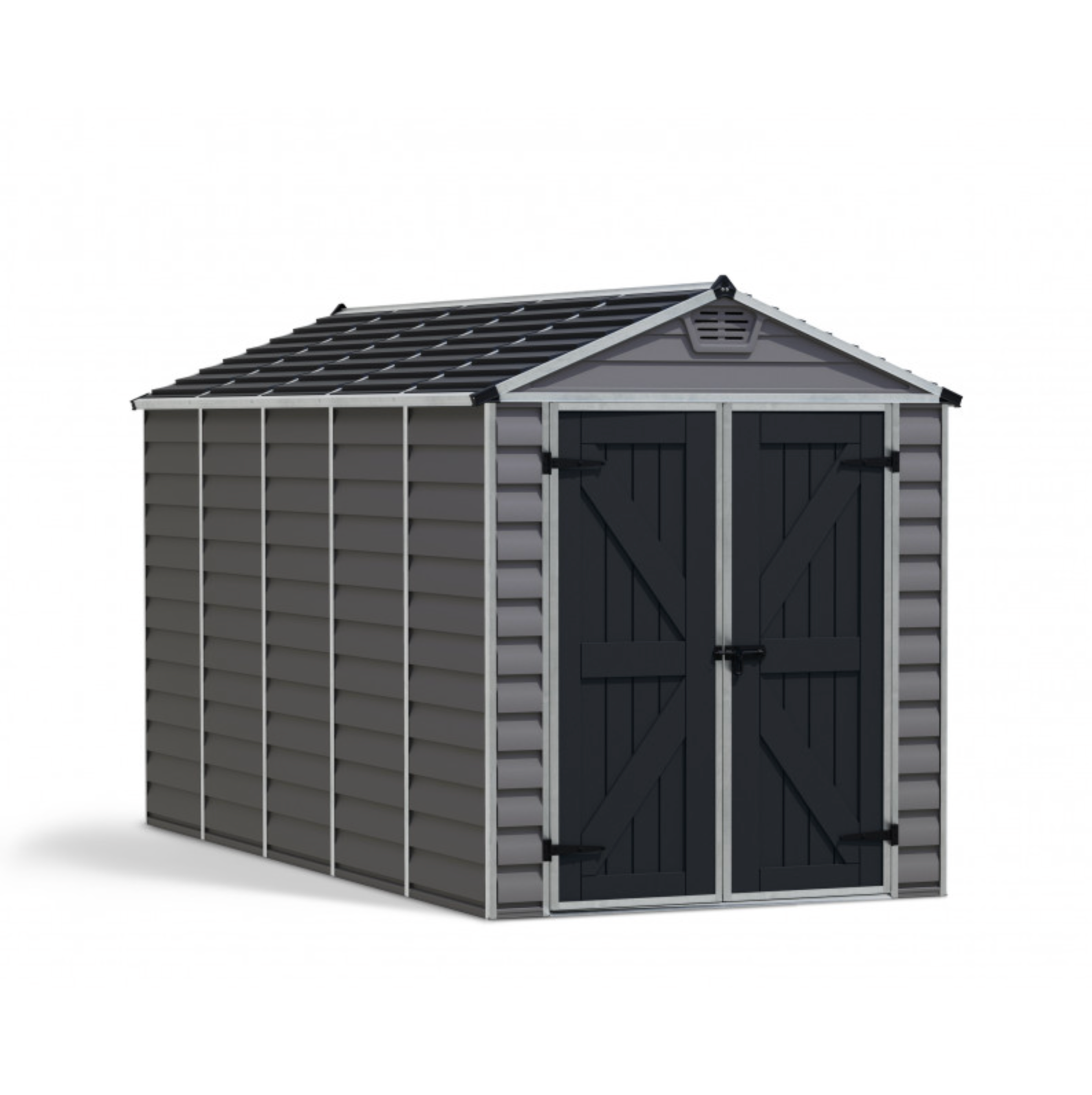Abri de jardin en polycarbonate 6,59m²