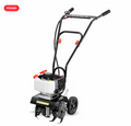 FUXTEC FX-AF152 Fraiseuse agricole, motoculteur - moteur 2 temps et largeur 23 cm, 51,6 ccm, profondeur de fraisage 70mm