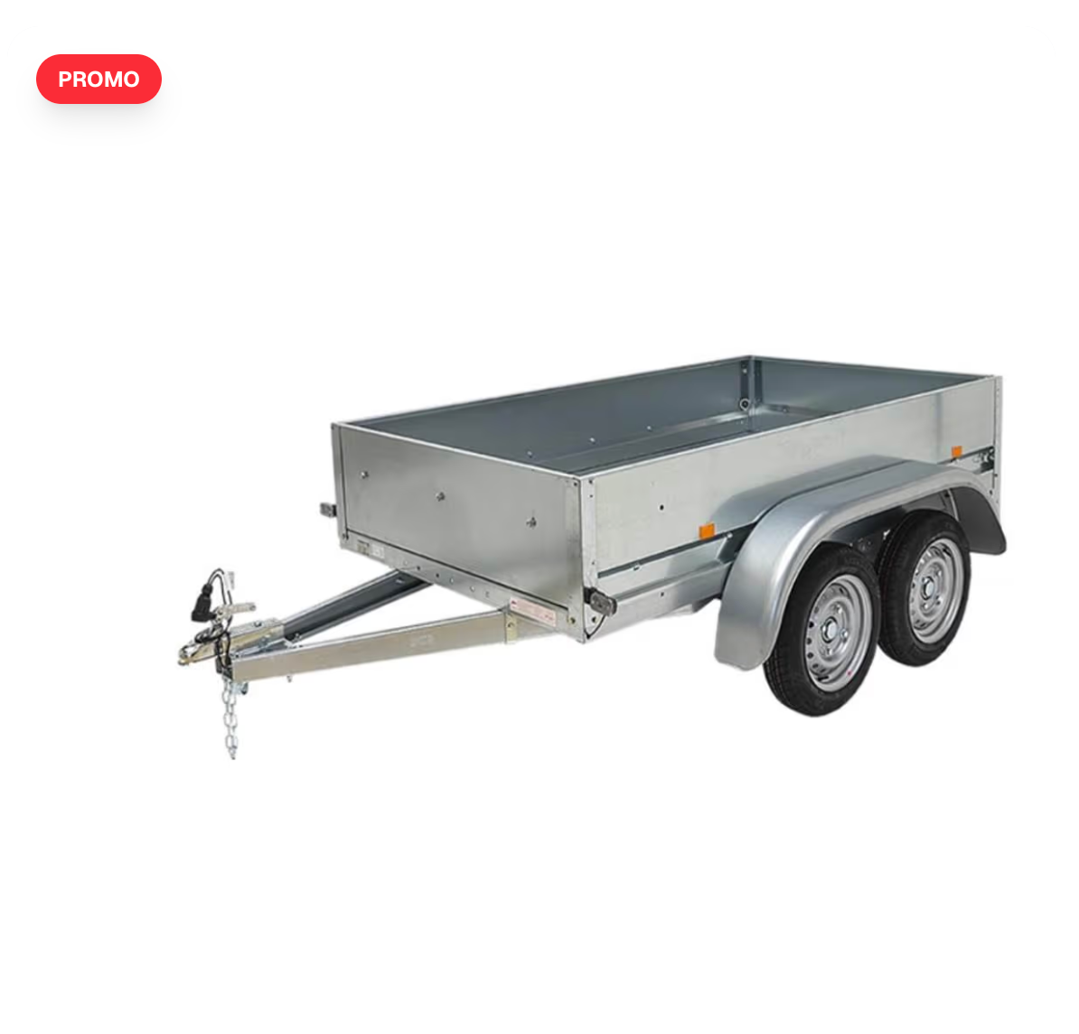 Remorque 230X4 - 2 essieux