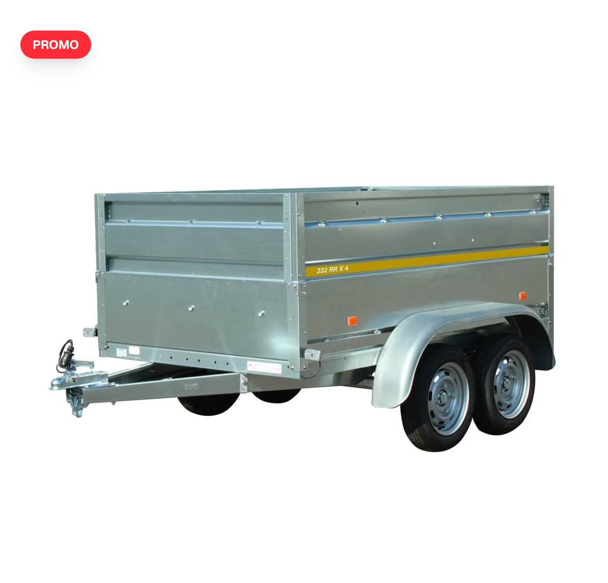 REMORQUE 232 RR X4 - 2 essieux