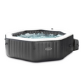 Spa Gonflable – INTEX – Carbone 6 places + Couverture Thermique – DESTOCKAGE
