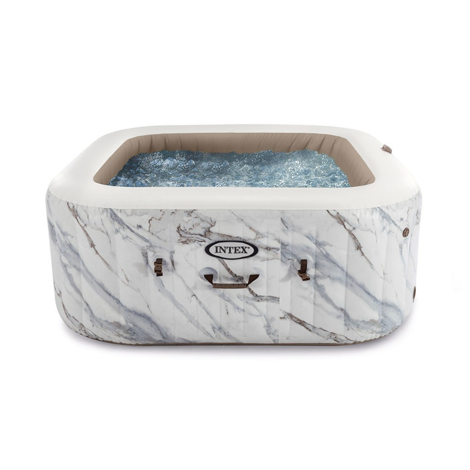 Spa Gonflable – INTEX – Calacatta 4 places + Couverture Thermique