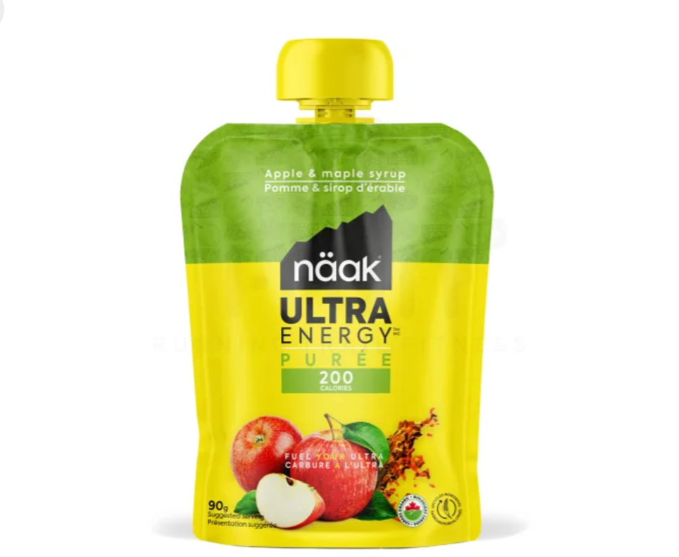 Naak Purée Ultra Energy - pomme et sirop d'érable