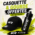 Casque et gourde Kave