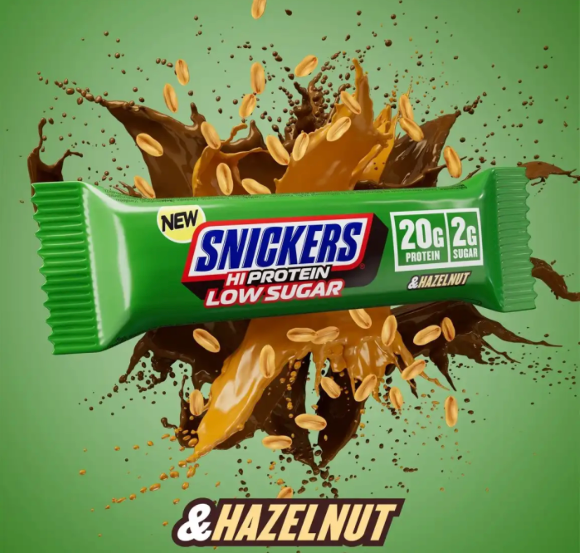 Snickers Hi Protein (Low Sugar) / Noisette