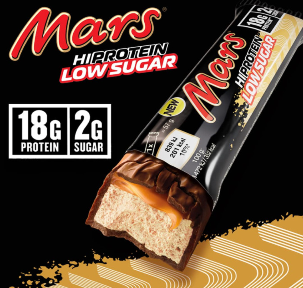 Mars Hi Protéin (Low Sugar)