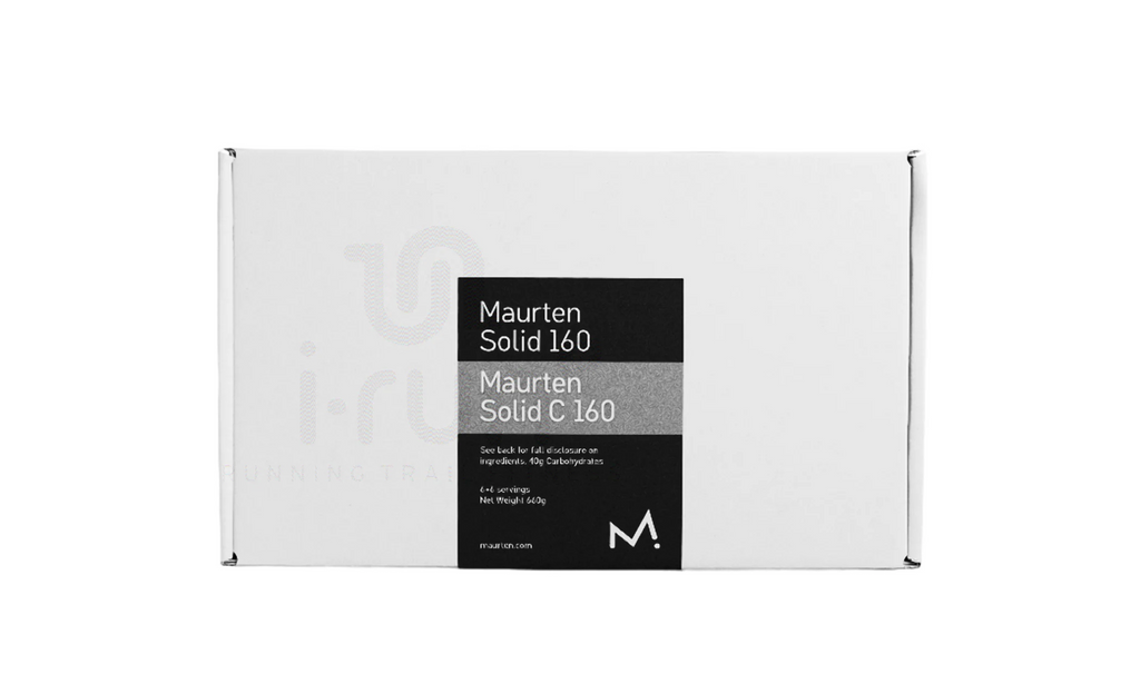 Maurten Mix Box Solid 160 et 160 Cacao - 12 barres
